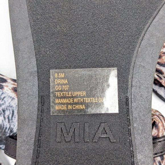 MIA Drina women's wrap up sandal size 8.5M - Picture 9 of 9